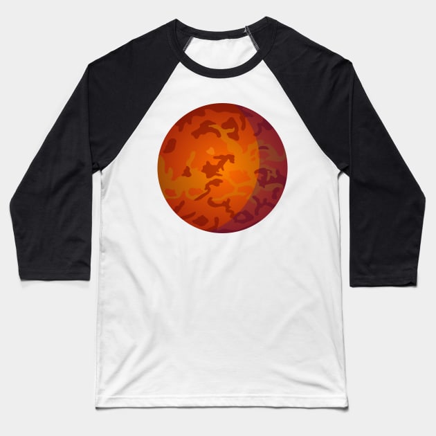 Venus Baseball T-Shirt by ziafrazier